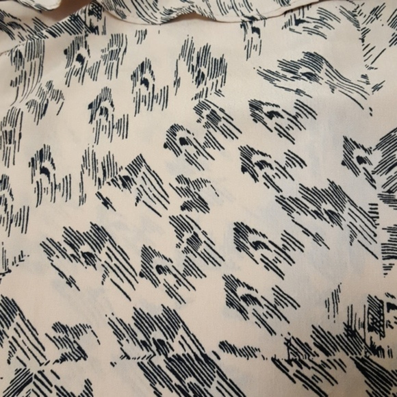 BCBGeneration Tan and Black Print Dress - Picture 5 of 6